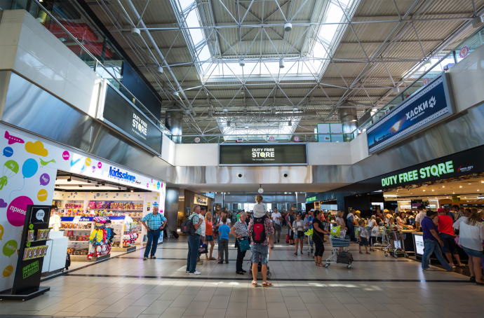 Antalya Airport has three passengers terminals.